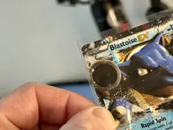 Pokemon TCG Blastoise EX XY30 XY Black Star Promo Card LP - Image 3