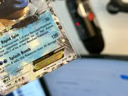 Pokemon TCG Blastoise EX XY30 XY Black Star Promo Card LP - Image 5