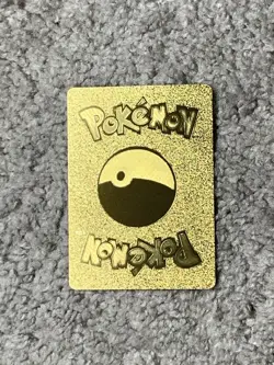 Flareon V HP210 Rare French Gold Accent Foil Fan Art Cards - Image 3