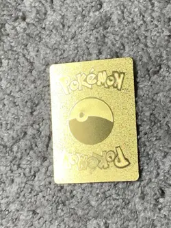 Flareon V HP210 Rare French Gold Accent Foil Fan Art Cards - Image 4