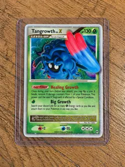 Pokemon Tangrowth LV.X 99/99 Arceus Ultra Rare Holo Level Up 130 HP Card - Image 1