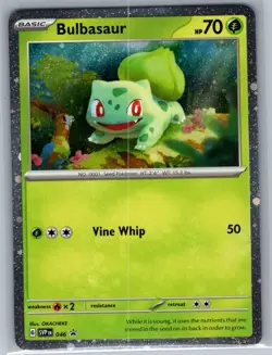 Bulbasaur - (Cosmos Holo) 046 SV: Scarlet & Violet Promo - Pokemon Card - NM - Image 1