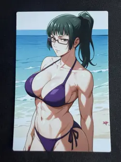 Goddess Story - Maki Zen'in [Jujutsu Kaisen] Custom ACG Anime Waifu Card - Image 1