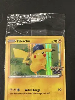 2022 Pokemon GO Pikachu Holo Promo Card 028/078 New Sealed - Image 2
