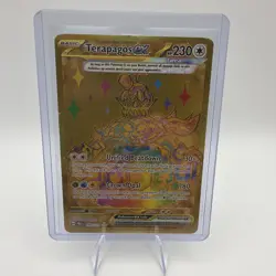 Pokemon TCG Terapagos EX Prismatic Evolutions Holo Card 180/131 SV - Image 1