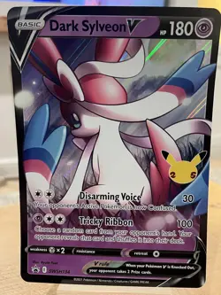 Pokemon Jumbo Card Dark Sylveon V SWSH134 - Image 1