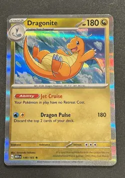 Pokemon Dragonite (Cosmos Holo) 149/165 Miscellaneous Cards & Products Holo - Image 1