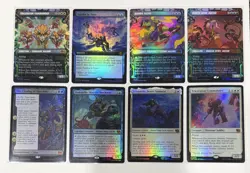 MTG TMNT Foil Card Lot Triceraton Donatello Cloning Mondo Samurai Leo Mythic D2 - Image 1