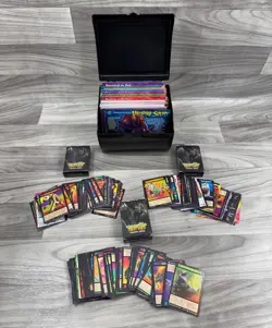 WEIRD N WILD CREATURES CASE 285 TRADING CARDS + 355 LARGE KNOWLEDGE CARDS - Image 1