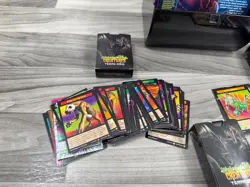 WEIRD N WILD CREATURES CASE 285 TRADING CARDS + 355 LARGE KNOWLEDGE CARDS - Image 2