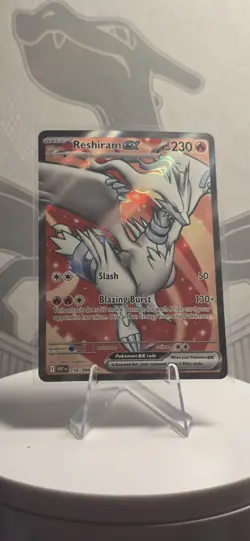 Pokemon TCG Reshiram ex 158/086 2025 White Flare Ultra Rare Card - NM - Image 1