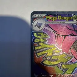 Mega Gengar ex 269/217 Full Art Holo Pokemon Card NM+ - Image 2