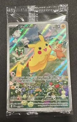 Pikachu SVP 088 - SEALED - S&V Black Star Promo (4 Cards) - Pokemon TCG - Image 1