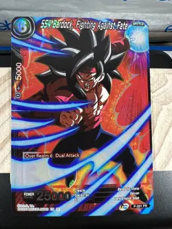 SS4 Bardock, Fighting Against Fate | Foil Dragon Ball Super Card Game Mythic 🐉 - Image 2