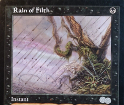 Rain of Filth Urza's Saga UN-PLAYED Black Uncommon MTG CARD (DS3D1PM)........... - Image 3