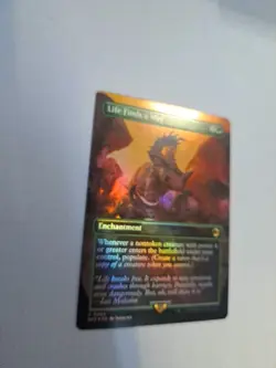 MTG: Life Finds a Way (Borderless) (Foil) (LP): Universes Beyond: Jurassic World - Image 1