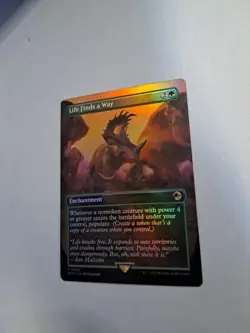 MTG: Life Finds a Way (Borderless) (Foil) (LP): Universes Beyond: Jurassic World - Image 3