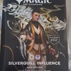 Wizards Magic: The Gathering Silverquill Influence Commander Deck Killian Foil - Image 1