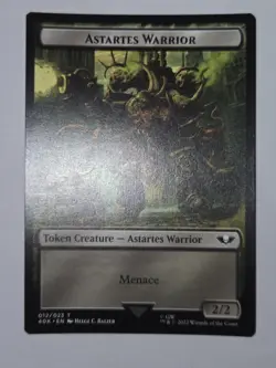 MTG Plaguebearer of Burgle Warhammer 40K 015/023 Surge Foil Token - Image 3