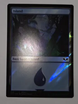 MTG Island Warhammer 40K 308 Surge Foil Land - Image 2