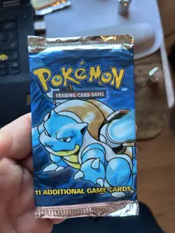 Factory Sealed HEAVY 21.17g Pokemon 1999 Base Set Blastoise Pack HEAVYU - Image 4