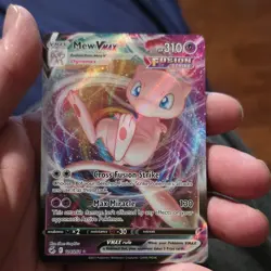Pokemon Mew VMAX Full Art Ultra Rare Holo 114/264 Swsh08 Fusion Strike 310HP - Image 1