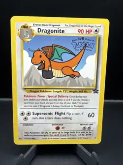 Dragonite – Wizards Black Star Promo #5 – Kids WB Pokemon First Movie (1999) - Image 1