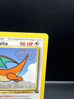 Dragonite – Wizards Black Star Promo #5 – Kids WB Pokemon First Movie (1999) - Image 2