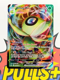 Celebi Vmax 008/198 Chilling Reign Pokemon TCG - Image 1