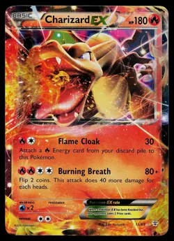 Pokemon Card - Charizard EX Generations 11/83 Holo EX Rare - Image 1