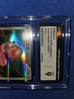 Pokemon Orthworm Snow Hazard 055/071 Holo JP CGC 9 Mint - Image 2