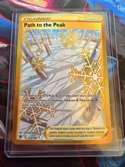Pokemon TCG Path to the Peak Astral Radiance Holo Card 213/189 Secret Rare - Image 1