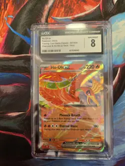 Ho-Oh ex 030/PLAY Play Promotional Cards Holo CGC 8 Japanese Pokemon Card - Image 1