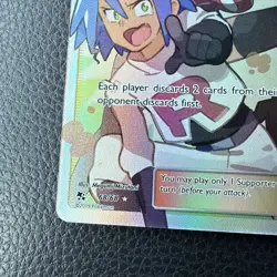 Jessie & James 68/68 Ultra Rare Hidden Fates Pokemon Near Mint - Image 2