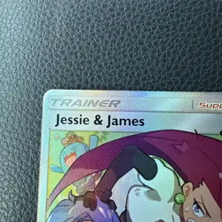 Jessie & James 68/68 Ultra Rare Hidden Fates Pokemon Near Mint - Image 3