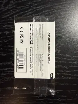 Pokemon TCG Reshiram Stamped Promo Holo 017/094 Basic 130 HP English SEALED - Image 2