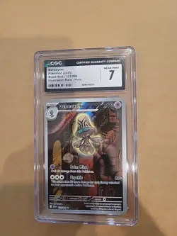 Beheeyem 121/086 Sv: Black Bolt Holo Pokemon CGC 7 - Image 1