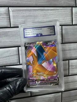 Pokemon TCG Charizard V SWSH260 SWSH: Sword & Shield Promo Holo Flawless Grading - Image 1