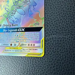 Pokemon Moltres & Zapdos & Articuno GX Rainbow Secret Rare Hidden Fates 69/68 NM - Image 5