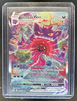 2021 Pokemon SWSH Fusion Strike Gengar VMAX #271/264 - Image 1