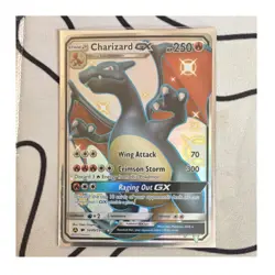 Charizard GX SV49/SV94 Hidden Fates Shiny Vault Full Art Holo Shiny Rare Pokemon - Image 1