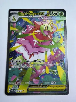 Mega Meganium EX 272/217 Pokemon Ascended Heroes SIR Special Illustration Rare - Image 1