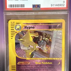 Pokemon Hypno Aquapolis Holo Rare English PSA 9 “Dream Eater”— GUARD INCLUDED - Image 3