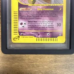Pokemon Hypno Aquapolis Holo Rare English PSA 9 “Dream Eater”— GUARD INCLUDED - Image 4