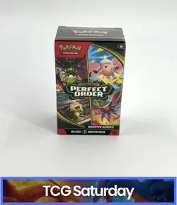 2026 POKEMON MEGA EVOLUTION PERFECT ORDER BOOSTER BUNDLE SEALED - Image 1