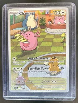 2024 Pokemon Twilight Masquerade Chansey #187/167 - Image 1