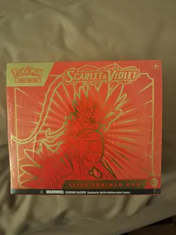 Pokemon TCG Scarlet and Violet Elite Trainer Box ETB (Koraidon) FACTORY SEALED - Image 1