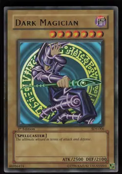 Dark Magician SDY-006 Starter Deck: Yugi 1st Edition Ultra Rare YU-GI-OH - Image 1