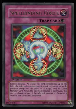 Spellbinding Circle MRL-006 Magic Ruler 1st Edition Ultra Rare YU-GI-OH - Image 1