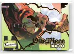 TRAFALGAR LAW HCR HCR-014 NOVA 5 One Piece Anime Collectible Card - Image 1